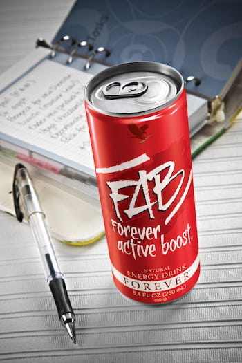FAB Forever Active Boost™. Napój energetyzujący z dodatkiem witamin, tauryny i inozytolu. 12x250 ml