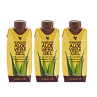[Zestaw] Trójpak Forever Aloe Vera Gel mini™. Trójpak (3 x 330 ml) soku z miąższem z liści aloesu wzbogacony witaminą C (71533)