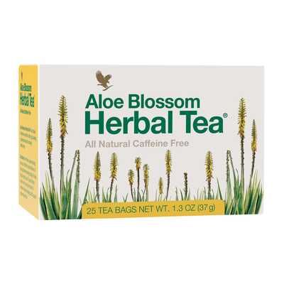 Aloe Blossom Herbal Tea™. Herbatka ziołowa (25 torebek po 1,5 g) z kwiatem aloesu (200)