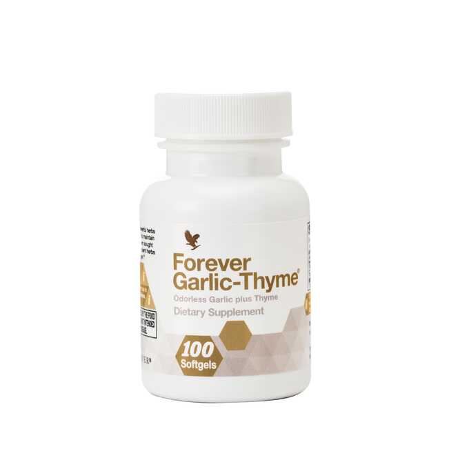 Forever Garlic-Thyme™ Kapsułki z tymiankiem i olejkiem z czosnku (065)
