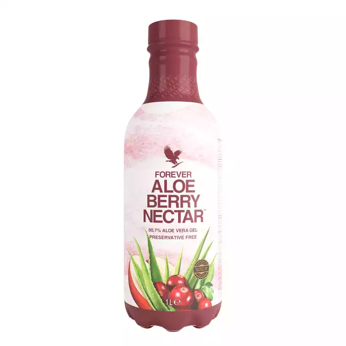 Forever Aloe Berry Nectar™. Nektar z miąższem z liści aloesu o smaku jabłkowo-żurawinowym wzbogacony witaminą C (834)